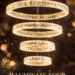 POSHY RING LUXURY CRYSTAL LED CHANDELIER