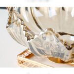 EUROPEAN METAL GLASS MOON FRUIT PLATE – HOME/RESTAURANT CANDY & FRUIT BASKET (INTERIOR DECOR 002) - Image 7