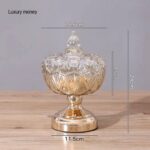 EUROPEAN EXOTIC STYLE MULTIPURPOSE CRYSTAL GLASS JAR DECORATION (INTERIOR DECOR 004) - Image 4