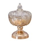 EUROPEAN EXOTIC STYLE MULTIPURPOSE CRYSTAL GLASS JAR DECORATION (INTERIOR DECOR 004) - Image 5
