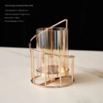 1PC EUROPEAN EXOTIC STYLE METAL GOLD–CRAFTED GLASS DRY FLOWER LUXURY DECOR WITH FLOWER  (INTERIOR DECOR 006) - Image 6