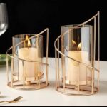EUROPEAN STYLE GLASS CANDLE CANDLELIGHT DECOR (INTERIOR DECOR 007) - Image 3