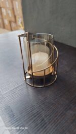 EUROPEAN STYLE GLASS CANDLE CANDLELIGHT DECOR (INTERIOR DECOR 007) - Image 6