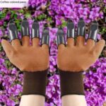 2PCS HIGH QUALITY GARDEN GLOVES WITH ATTACHED CLAWS - Image 5