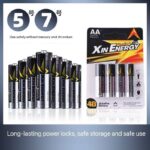 4PCS XIN ENERGY LONG-LASTING ALKALINE BATTERY