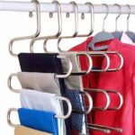 5-LAYER MULTIFUNCTIONAL STEEL CLOTHES HANGER