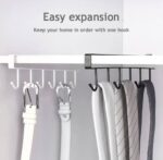 6-SLOT MULTIFUNCTIONAL STEEL CABINET HOOK / HANGER - Image 2