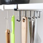6-SLOT MULTIFUNCTIONAL STEEL CABINET HOOK / HANGER - Image 4