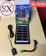 3.5W SOLAR CHARGER POWER BANK + USB MULTI-CABLE SET - Image 2