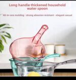 1PC QUALITY THICKENED ACRYLIC MULTIPURPOSE LONG HANDLE BAILER /SCOOP BOWL