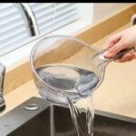 1PC QUALITY THICKENED ACRYLIC MULTIPURPOSE LONG HANDLE BAILER /SCOOP BOWL - Image 3