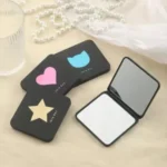 DOUBLE-SIDED PORTABLE 2-FACED SQUARE COSMETICS MIRROR  (TRUE SKIN DISPLAY) - Image 4