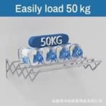 QUALITY TELESCOPIC / FOLDABLE STAINLESS STEEL LOAD-BEARING HOUSEHOLD CLOTHES HANGER - Image 2