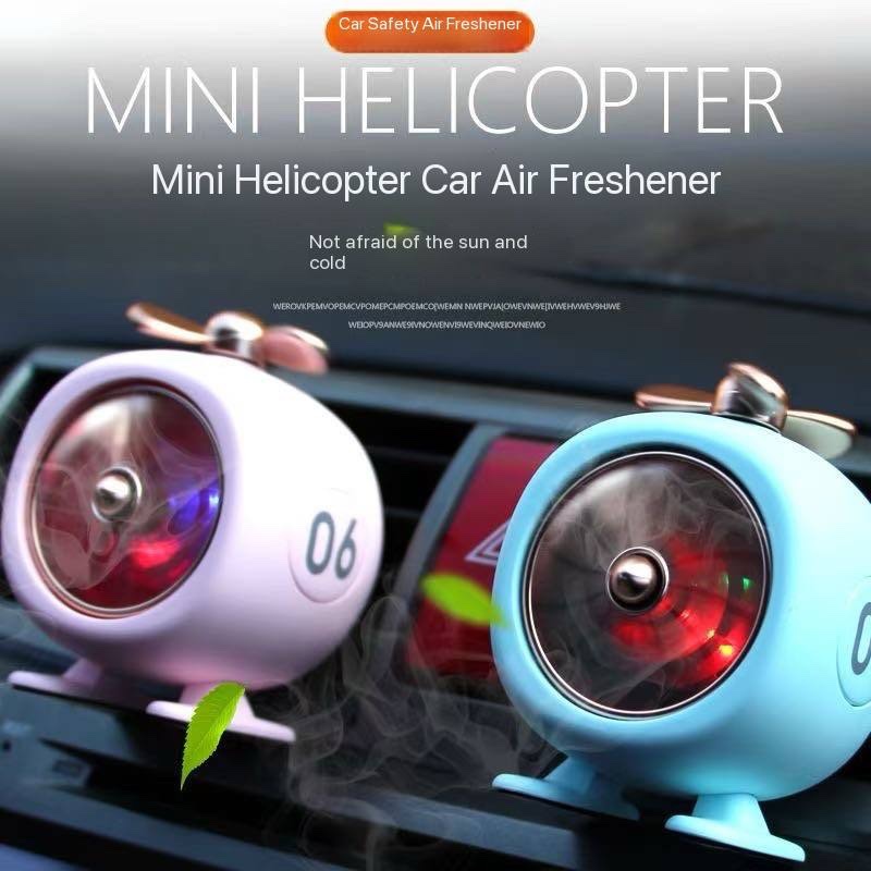 img_6204-3 1PC MINI HELICOPTER CAR/HOME AMBIENT LIGHT AROMATHERAPY – CAR AIR FRESHENER - Image 1