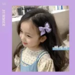 2PCS/SET PRINCESSES BUTTERFLY DESIGN FASHION HAIR CLIPS - Image 4