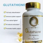 GLUTATHIONE SKIN WHITENING & IMMUNITY BOOSTER (60 Capsules) ~ in a WHITE CONTAINER