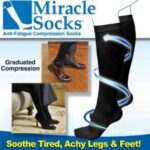 THERAPEUTIC ANTI-FATIGUE COMPRESSION MIRACLE SOCKS