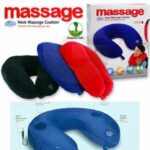 BATTERY OPERATED NECK MASSAGER CUSHION / PILLOW