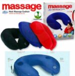BATTERY OPERATED NECK MASSAGER CUSHION / PILLOW