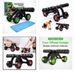 ROLL MAX 4-WHEEL MULTIFUNCTIONAL AB ROLLER TRAINER