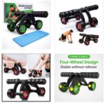 ROLL MAX 4-WHEEL MULTIFUNCTIONAL AB ROLLER TRAINER