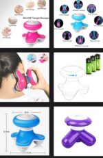 USB/BATTERY OPERATED MINI HANDHELD BODY MASSAGER - Image 4