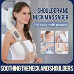 HIGH TECH RECHARGEABLE DEEP TISSUE FULL BODY MULTI-PURPOSE MASSAGER (SHOULDER & NECK MASSAGER)