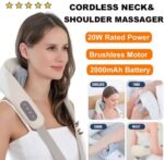 HIGH TECH RECHARGEABLE DEEP TISSUE FULL BODY MULTI-PURPOSE MASSAGER (SHOULDER & NECK MASSAGER) - Image 2
