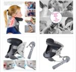 INFLATABLE ADJUSTABLE NECK BRACE RETAINER / CERVICAL NECK TRACTION COLLAR + FREE MANUAL PUMP(HAILICARE BRAND)