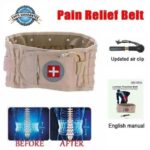 INFLATABLE LUMBAR SPINAL AIR TRACTION WAIST BELT