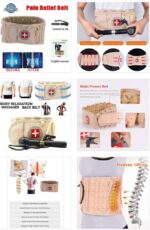 INFLATABLE LUMBAR SPINAL AIR TRACTION WAIST BELT - Image 3