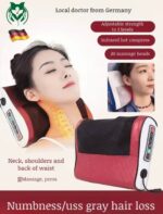 ELECTRIC MULTIFUNCTIONAL HOT COMPRESS SHOULDER, LUMBAR, WHOLE BODY CAR / HOME MASSAGER  —MASSAGE PILLOW