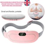 RECHARGEABLE MENSTRUATION CRAMP RELIEF HEATING & VIBRATING BELT MASSAGER - Image 4
