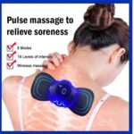 RECHARGEABLE PORTABLE FULL-BODY PULSE & CERVICAL MASSAGER