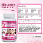 GLUTA WHITE 1500000 MG SKIN WHITENING & ANTI AGING CAPSULES (90 CAPSULES)  - Image 6