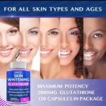 WINS JOWN SKIN WHITENING GLUTATHIONE VEGAN CAPSULES (90 CAPSULES) - Image 3