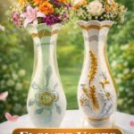 1PC ELEGANT DESIGNER CERAMIC FLOWER VASE