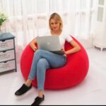1PC INFLATABLE BEAN BAG INDOOR/OUTDOOR SOFA WITH PUMP - LOUNGE CHAIR - Image 6