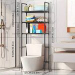 3 LAYERS STRONG IRON BATHROOM / TOILET RACK - Image 4