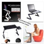 360° COOLING LAPTOP STAND WITH MOUSE BASE