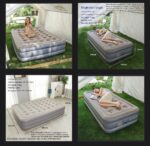 AUTOMATIC SELF-INFLATABLE MATTRESS / BED WITH REPAIR KIT