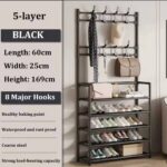 DURABLE STEEL MULTIPURPOSE HANGER & SHOE RACK - Image 8