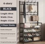 DURABLE STEEL MULTIPURPOSE HANGER & SHOE RACK - Image 9