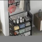 DURABLE STEEL MULTIPURPOSE HANGER & SHOE RACK - Image 6