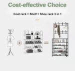DURABLE STEEL MULTIPURPOSE HANGER & SHOE RACK - Image 7