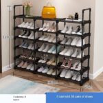 EXOTIC THICKENING STEEL EASY ASSEMBLY DIY MULTIPLE-LAYERS SHOE RACK - Image 3