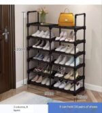 EXOTIC THICKENING STEEL EASY ASSEMBLY DIY MULTIPLE-LAYERS SHOE RACK - Image 4