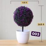 FLORRIE ARTIFICIAL POTTED BONSAI ORNAMENTAL PLANT FLOWERS FOR HOME&GARDEN /WEDDING /PARTY DECOR - Image 4