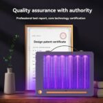 INTELLIGENT TABLETOP / WALL MOUNTED STRONG ELECTRIC SHOCK MOSQUITO KILLING LAMP - Image 5