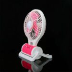 RECHARGEABLE PORTABLE LED LIGHT WITH MINI FAN (JR - 5588) - Image 3